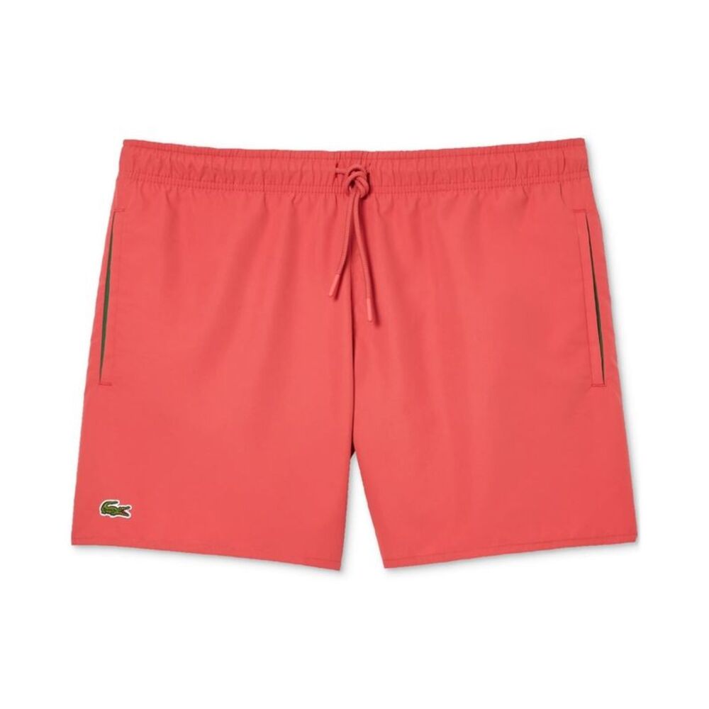 Lacoste Mens Quick-Dry Swim Bottom Trunks, NWT